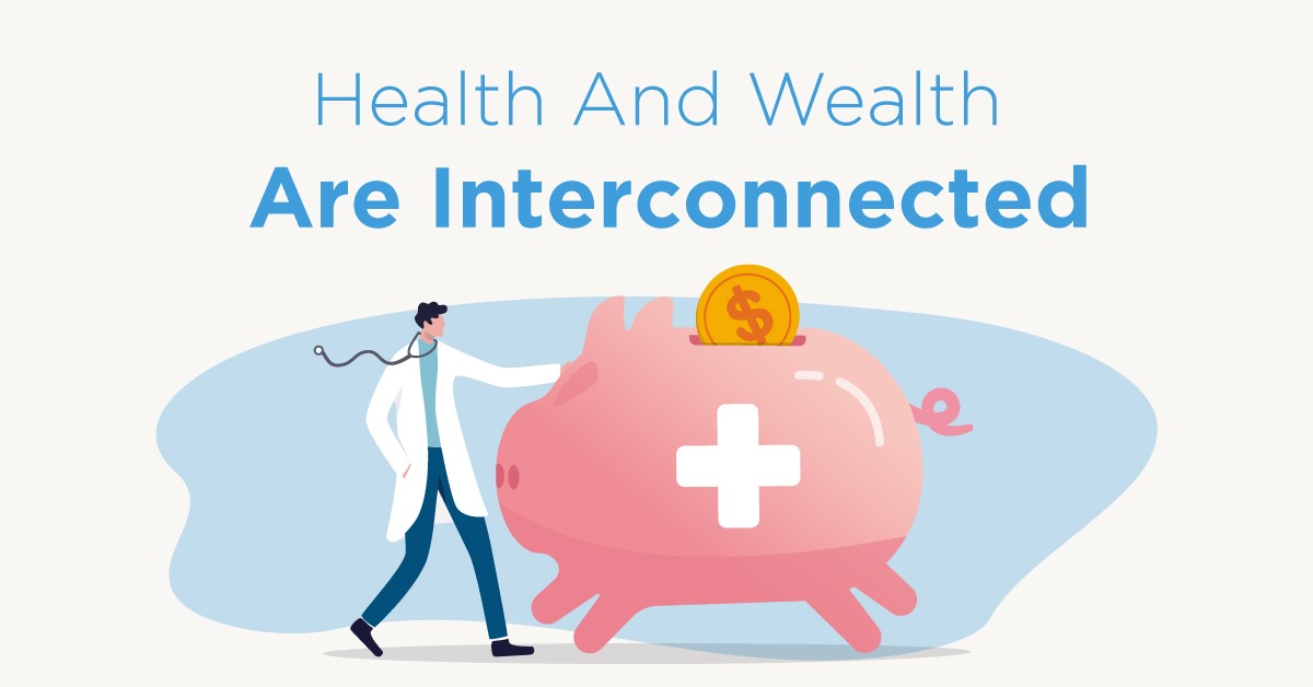 What makes Health and Wealth related banner