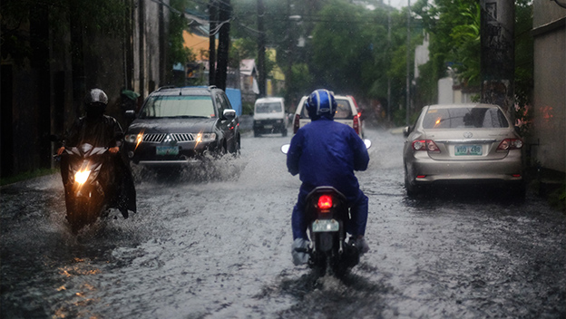 Philippines in heavy weather